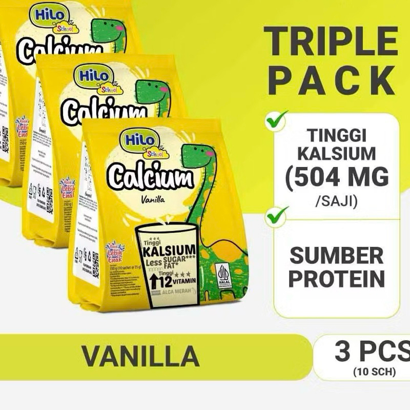 

TRIPLE HEMAT HILO SCHOOL VANILA 10X35GR