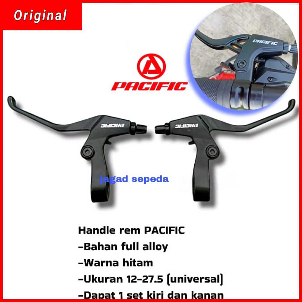 handle rem sepeda PACIFIC /tuas rem sepeda pacific alloy steel untuk sepeda mtb lipat BMX DLL