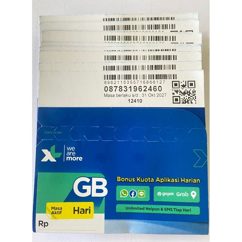 KARTU PERDANA XL KUOTA 3GB