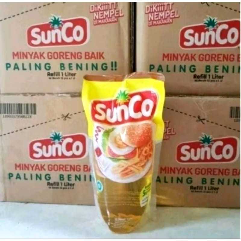 

MINYAK SUNCO 1 LITER 1 DUS ISI 12 PCS ( KARTONAN )