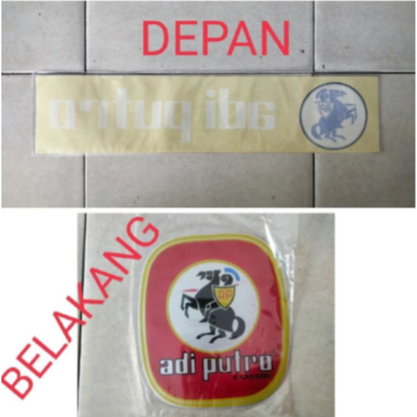 

STICKER STRIPING LOGO DEPAN BELAKANG ADIPUTRO