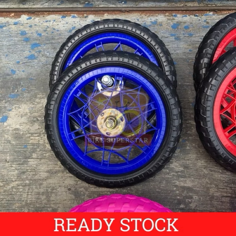 Ban Sepeda Anak Roda Mati EVA Ukuran 12 1/2* 2 1/4