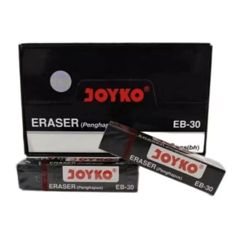 

PENGHAPUS PENSIL PANJANG JOYKO PANJANG ER-30 HITAM/PUTIH