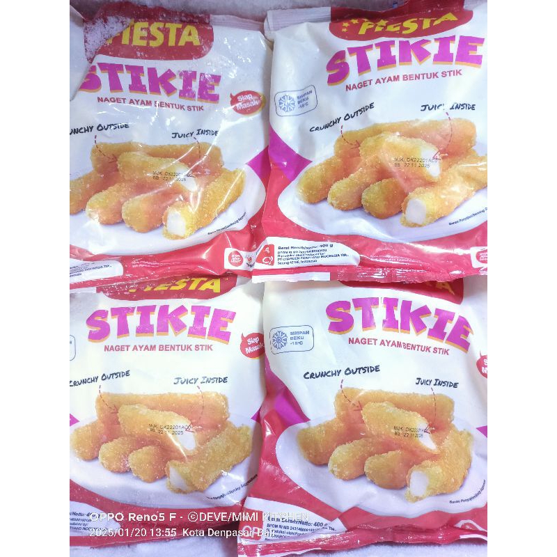 

Fiesta chicken nugget stikie 400gr