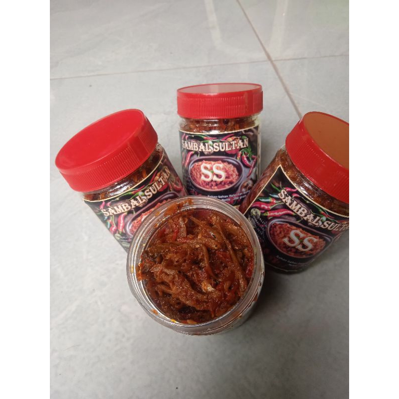 

sambal Sultan varian teri 100gr