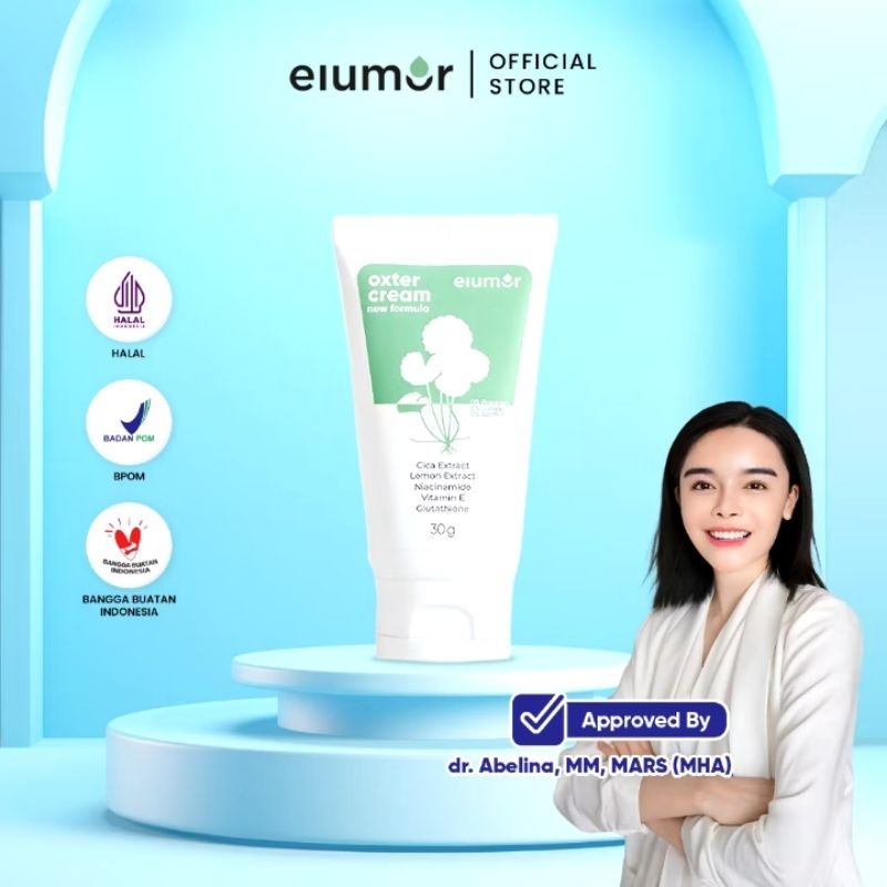 Elumor Oxter Cream New Formula 30g