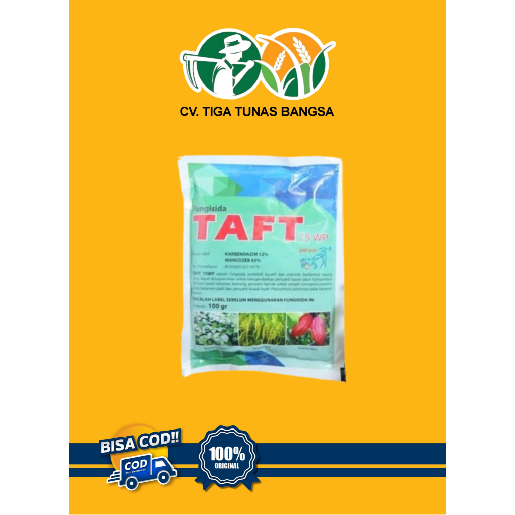 Fungisida Taft 75WP Pak Tani 100 Gram