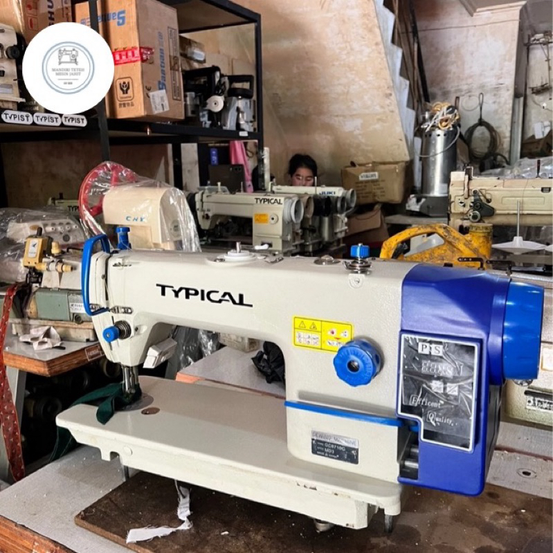 MESIN JAHIT TYPICAL TIMBUL DIRECT SERVO SECOND (BEKAS)