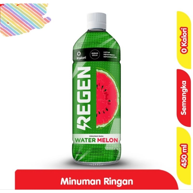 

regen minuman sehat bebas gula 450ml .. siap kirim dihari yang sama