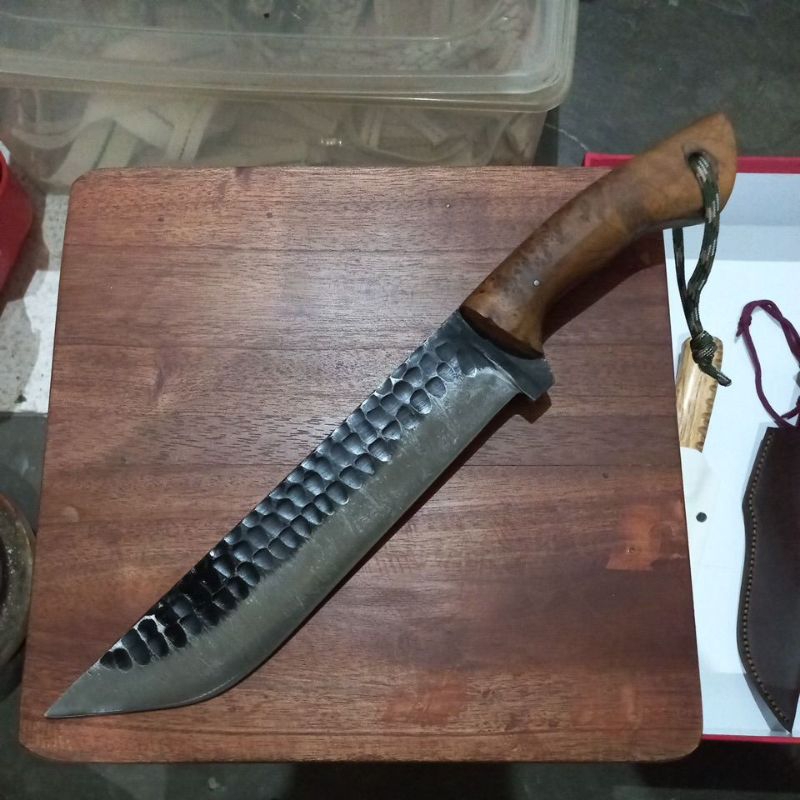 Pisau Hunting Buscraft tanpa sarung⁸