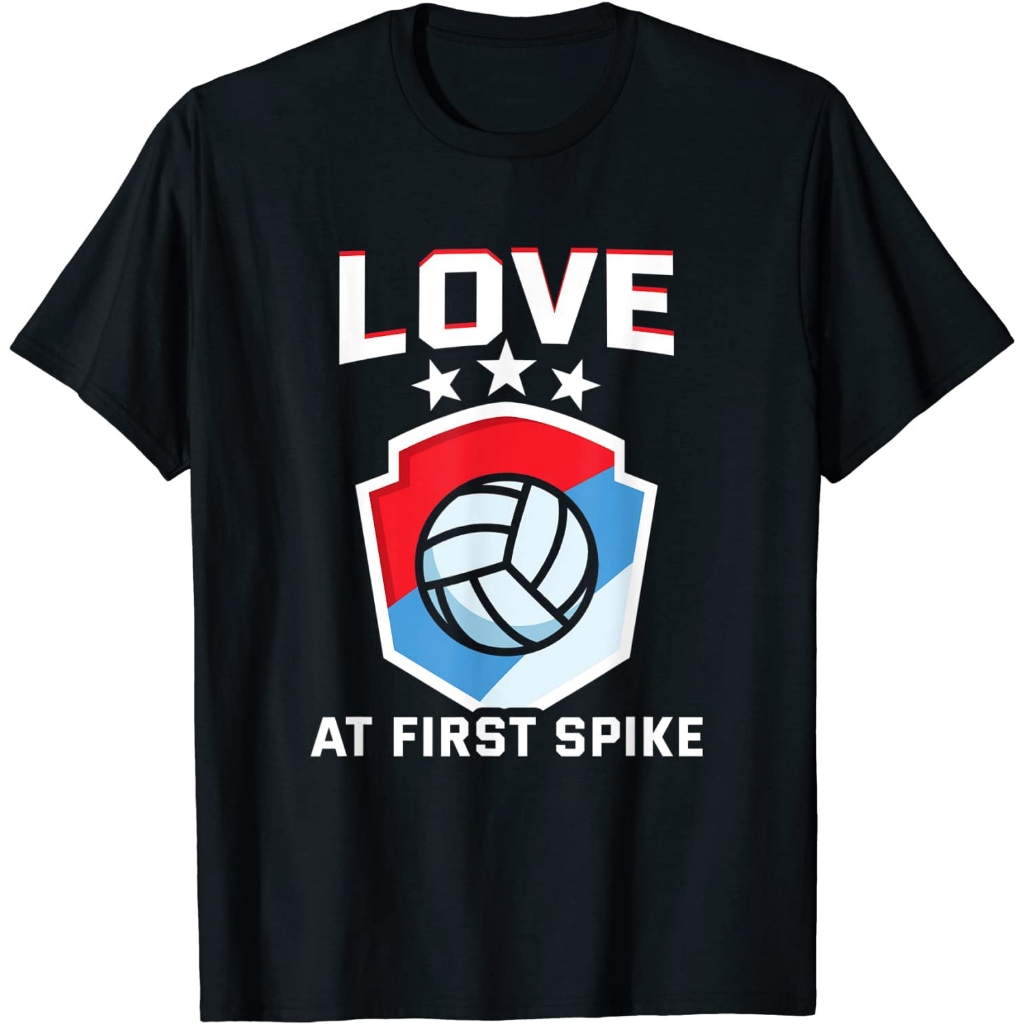 Kaos Cinta Pertama Spike Beach Volleyball Coach Volleyball Team