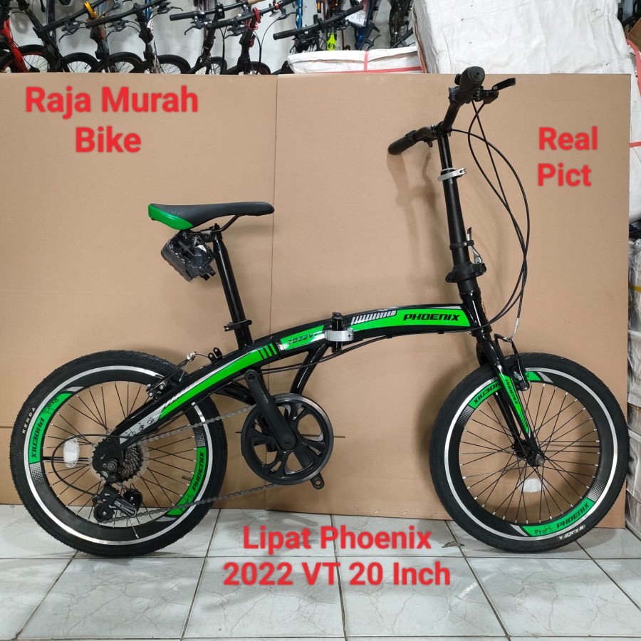 Sepeda Lipat Phoenix 2022 VT 20 Inch Sepeda Lipat 20 Inch Phoenix Velk Tinggi Phoenix 2022 VT