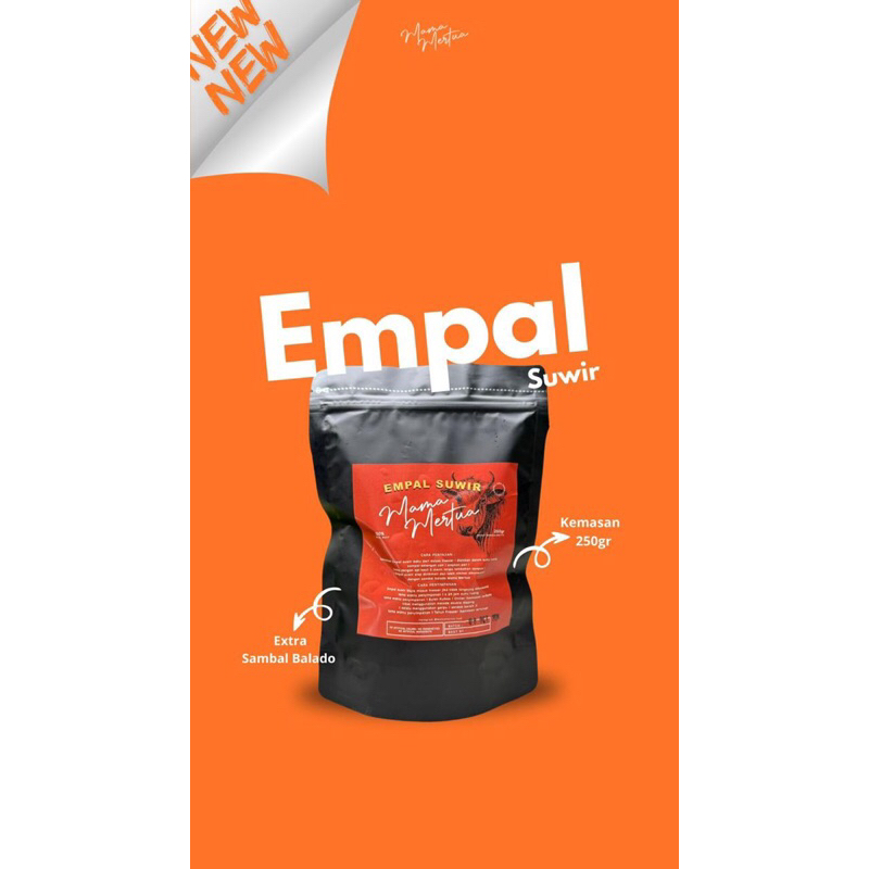 

MAMA MERTUA FOOD - EMPAL SUWIR UKURAN 250gram
