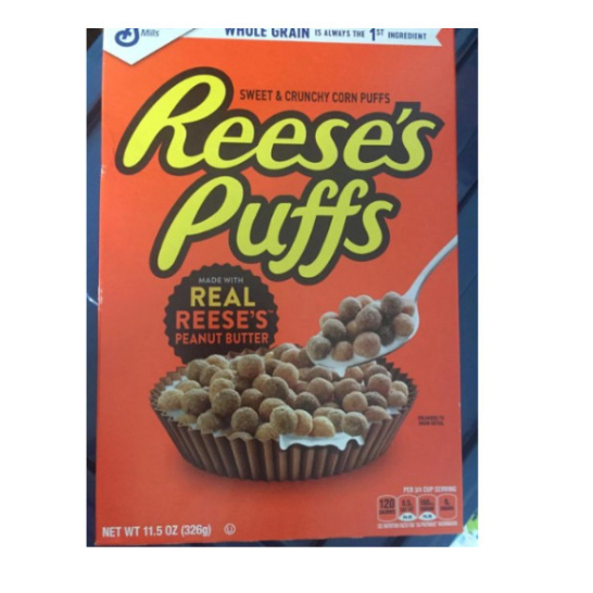 

Reeses Puffs Minis Peanut Butter Reeses