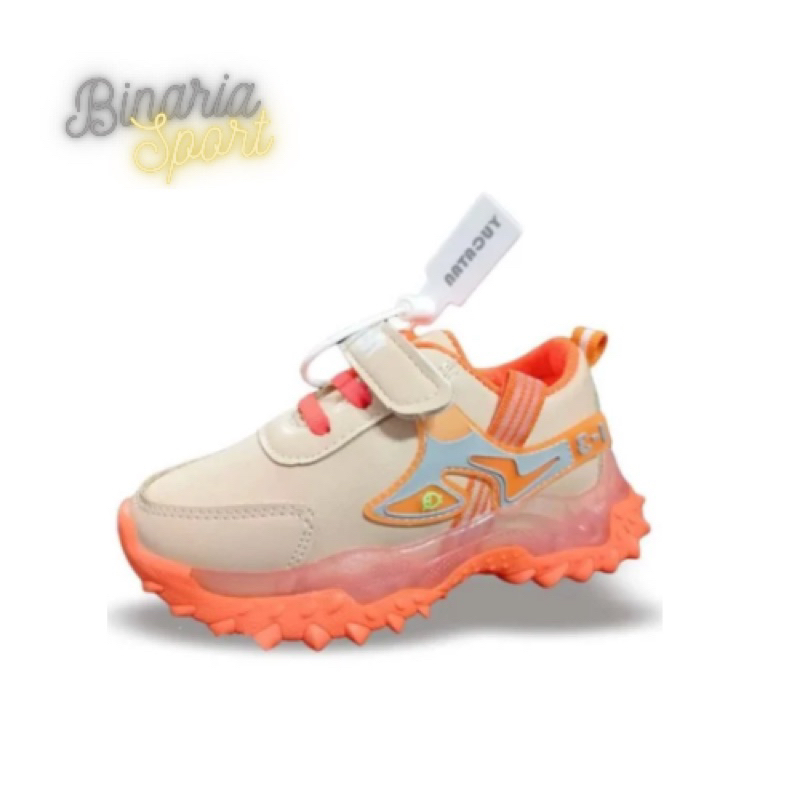 Sepatu Yucatan Original | Sepatu Sneakers Anak Kecil Menyala