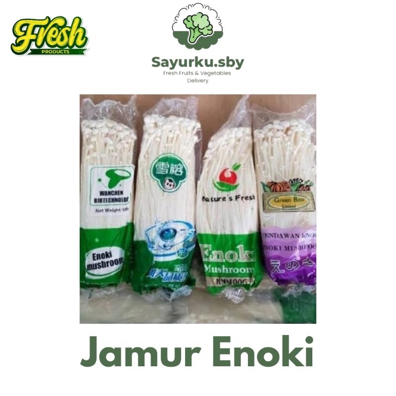 

Sayurku.Sby (bisa kirim instan) Jamur Enoki 1pcs