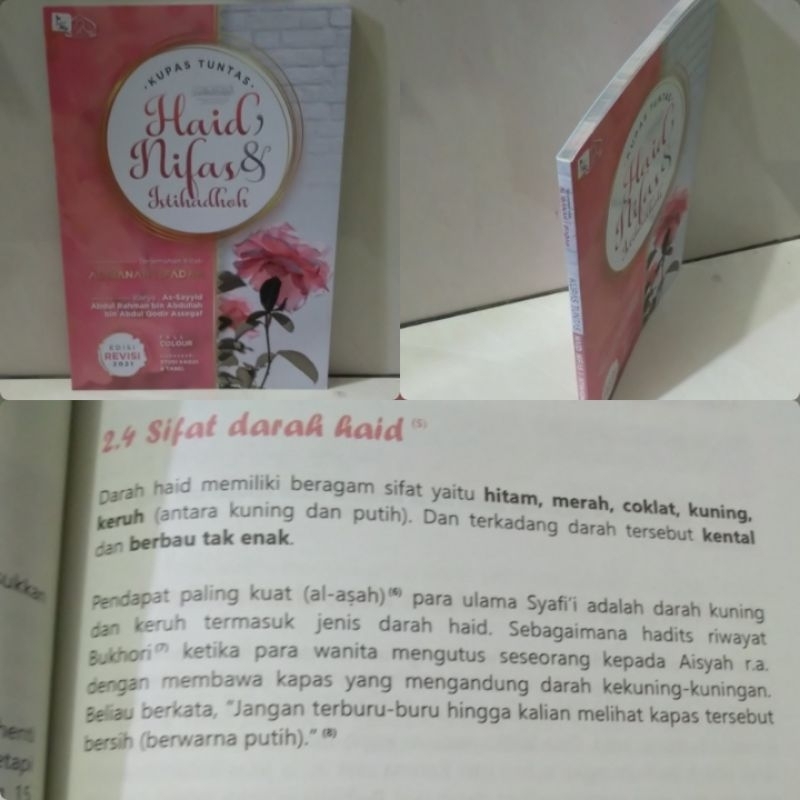 kupas tuntas haid nifas dan istihadhoh/ Terjemah al ibanah wal ifadoh/ ibanah wal ifadoh