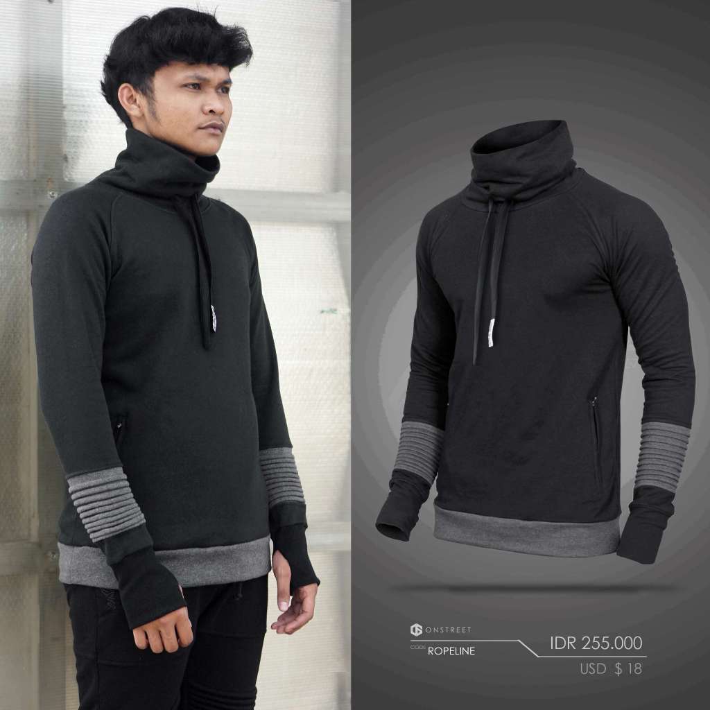 JAKET SWEATER PRIA / WANITA TURTLENECK SWEATER ONSTREET TERBARU