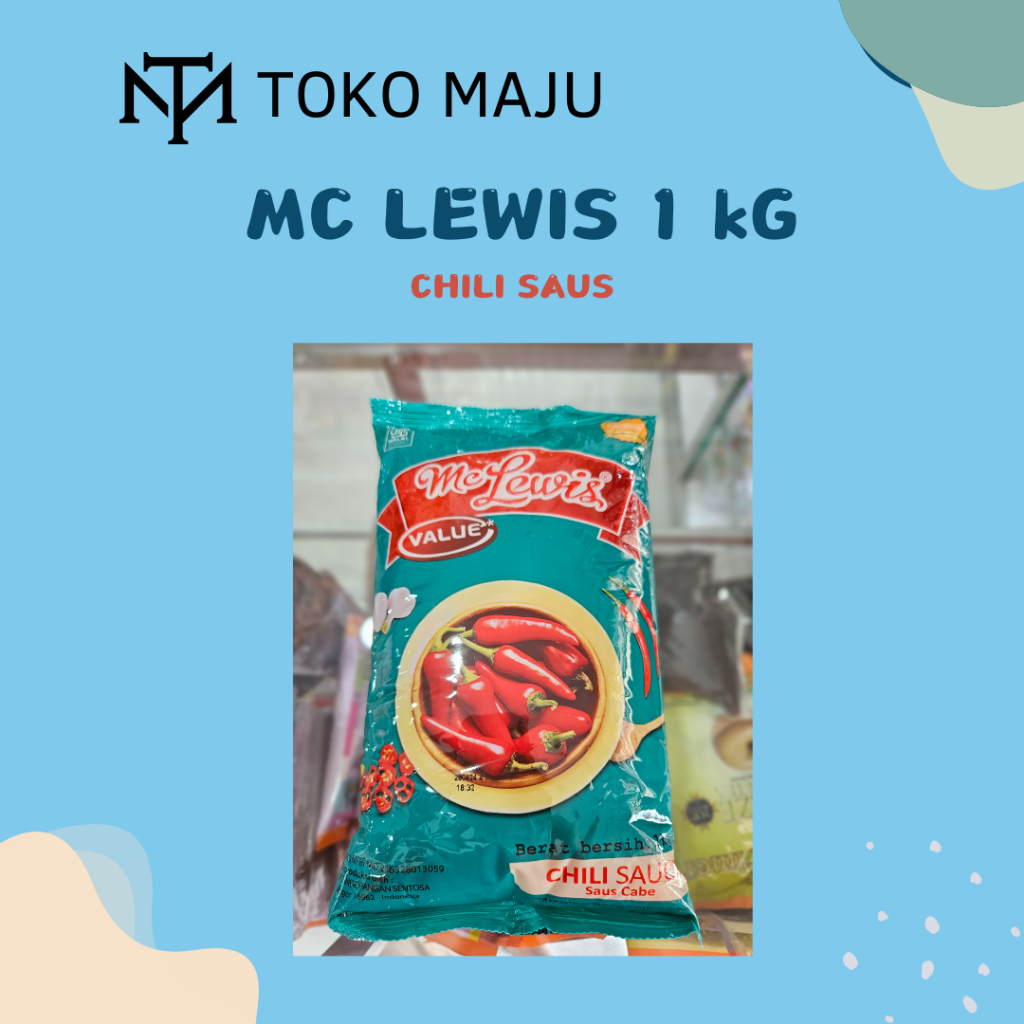 

Mc Lewis Saus Cabe 1 kg / Chili Saus 1 kg