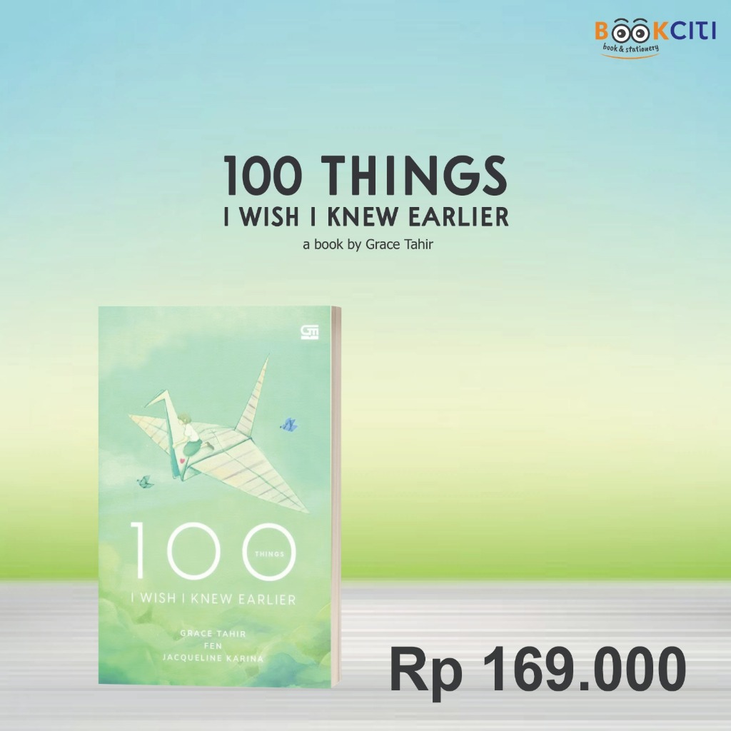 Buku "100 Things I Wish I Knew Earlier"