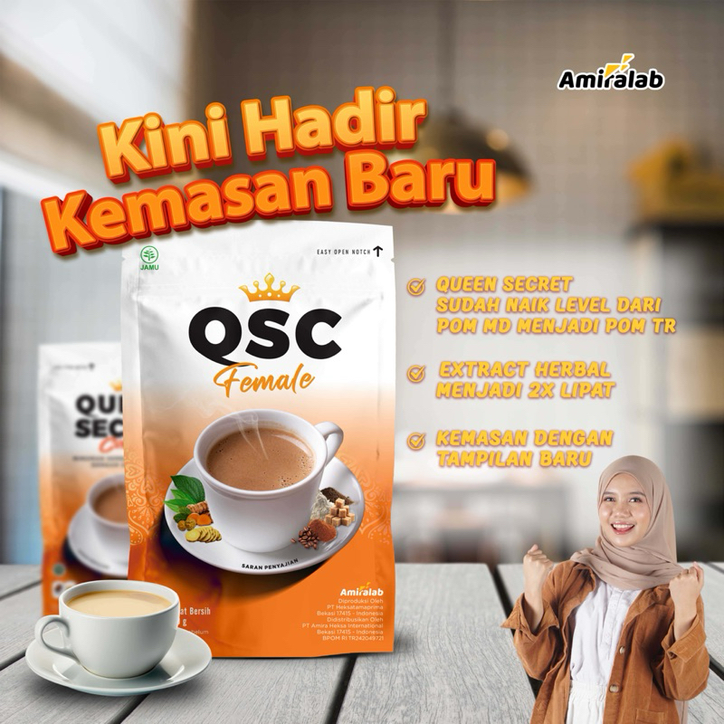 

Amiralab QSC FEMALE Kopi Melancarkan Haid