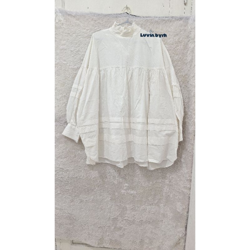 Blouse Cantik | Putih | Jumbo