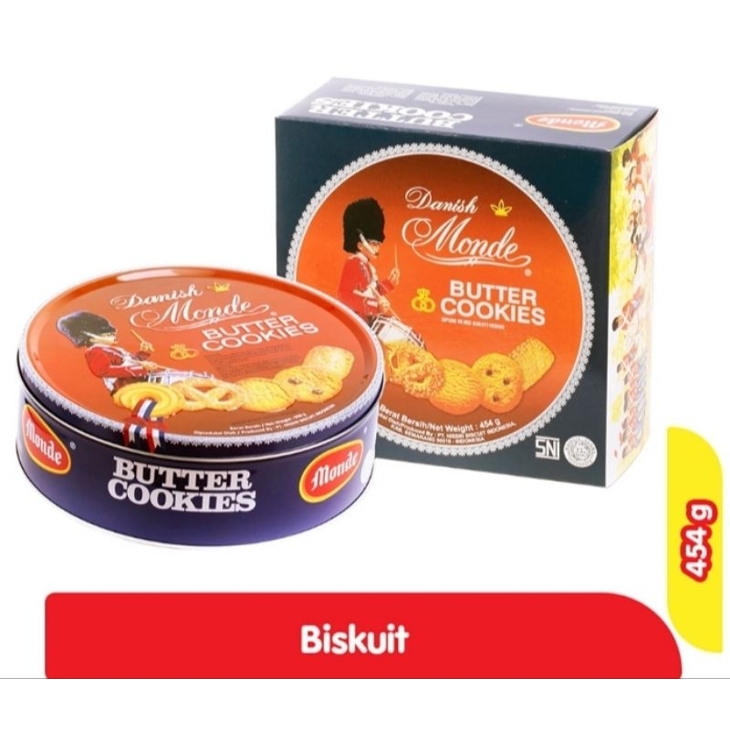 

Monde Cookies Mentega Biru Kaleng 454 g