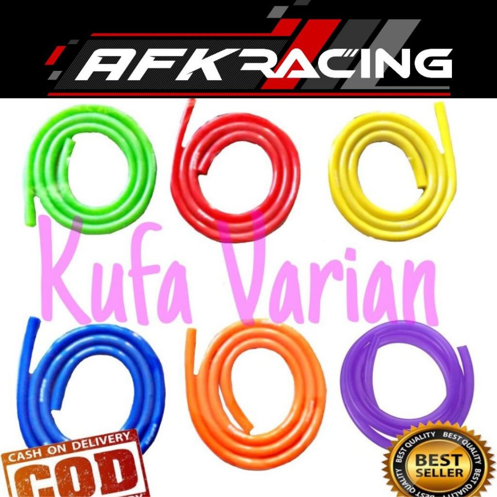 Selang Bensin Warna-Warni Motor Vario Mio Nmax Supra Satria Vixion Ninja Rx King Scoopy Fino X-ride