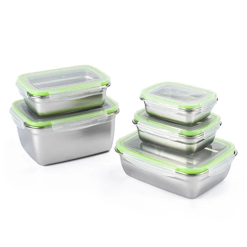 Kotak Makan Anti Tumpah Kotak Bekal Stainless /Lunch Box 1500 ml