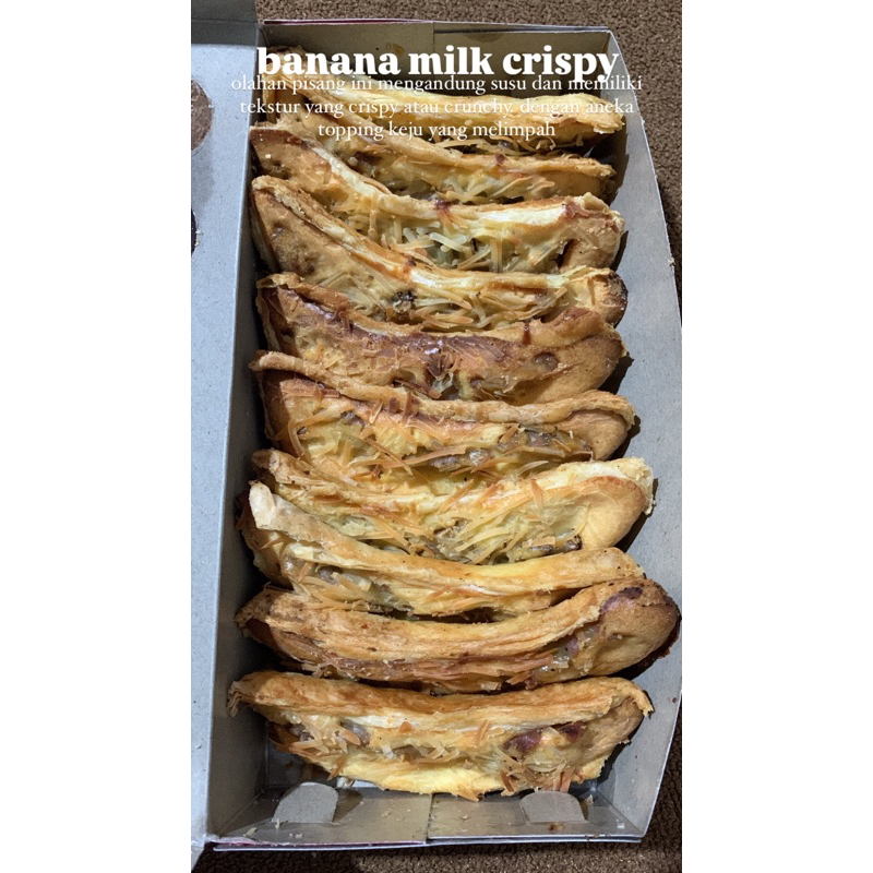 

Banana Milk Crispy