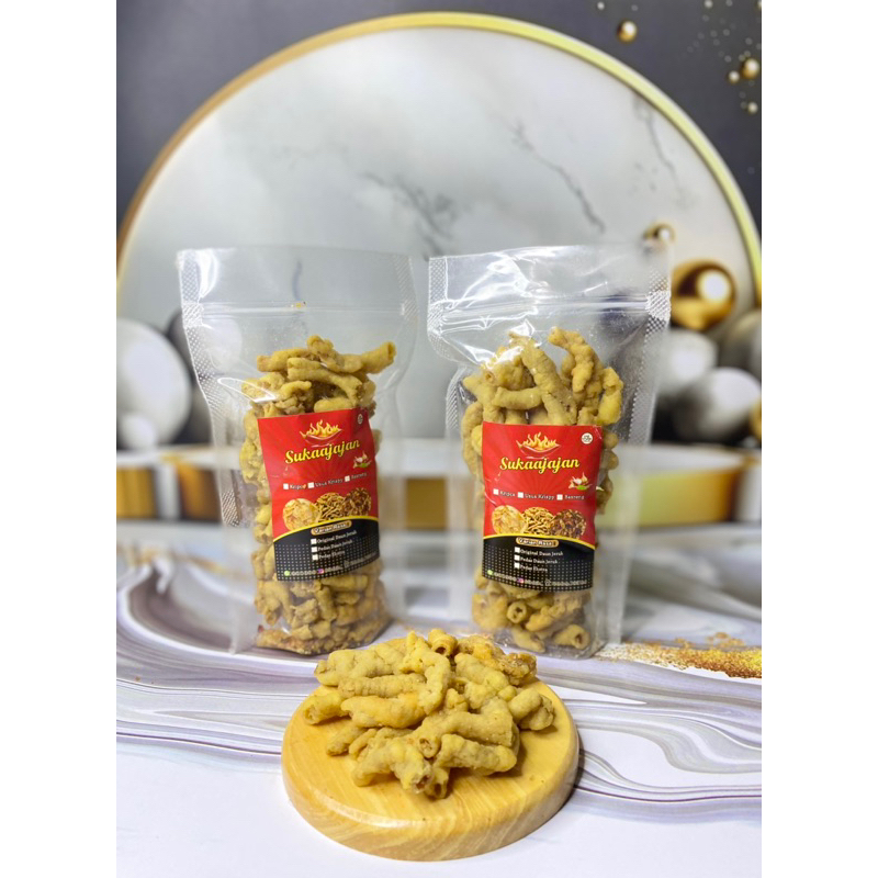 

keripik usus ayam rasa original