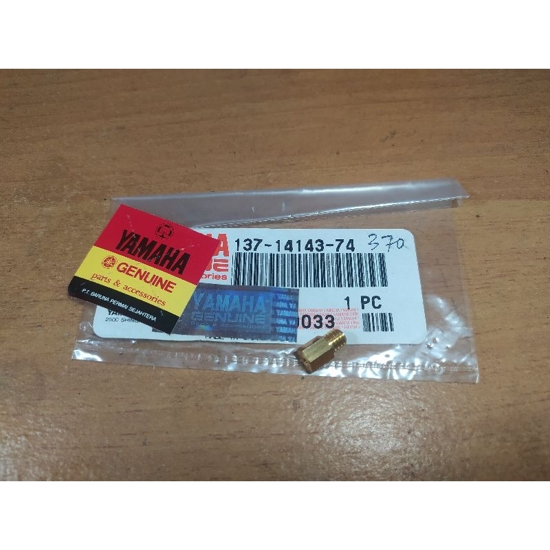 Main jet 370 karburator Yamaha RX KING RXZ RX series Original nos japan 137-14143-74