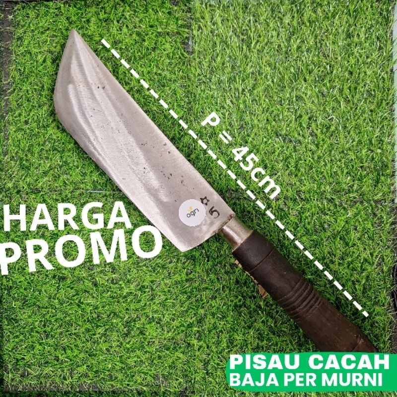 pisau cacah daging ayam pisau cacah tulang pisau dapur baja per murni