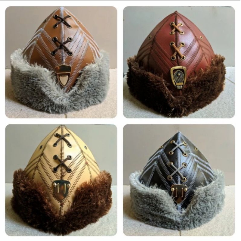 Kurulus Osman, Peci Turki, Topi Turki Mamluk, Peci Ertugrul, Peci Turki Ottoman Replika Suku Kayi, P