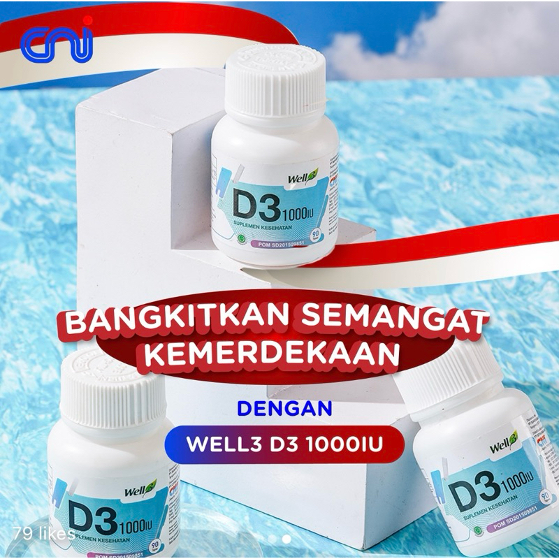 Well 3 D3 1000IU