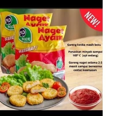 

Naget ayam so nice 250 gr