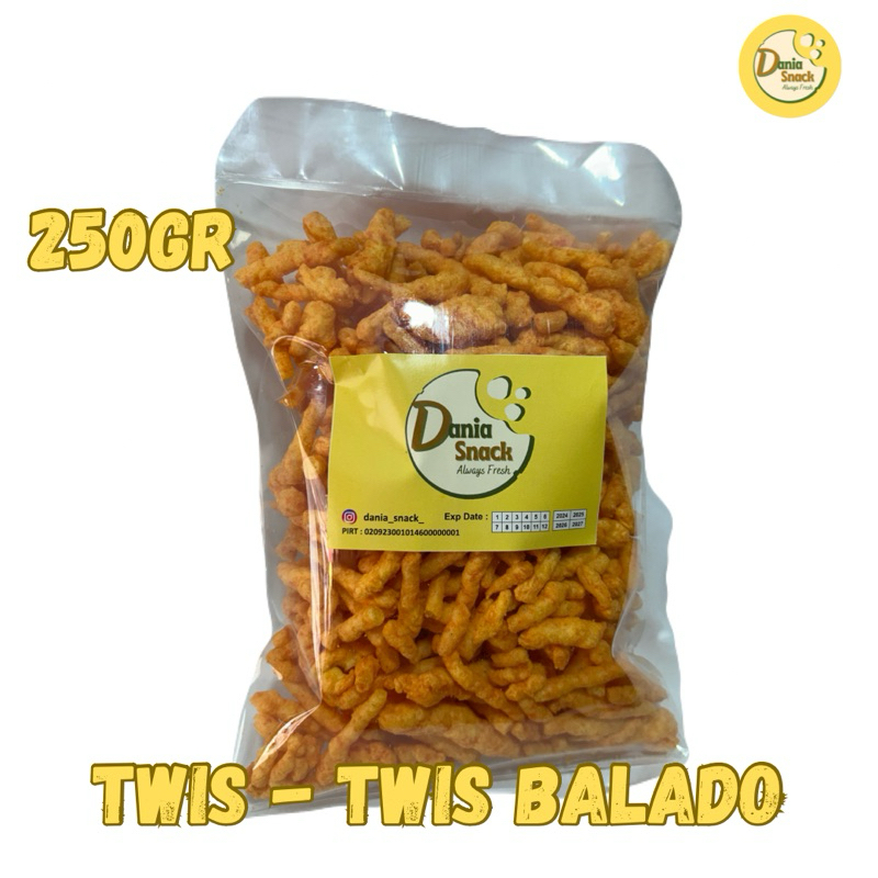 

SNACK/CAMILAN TWIS-TWIS BALADO [250gram]