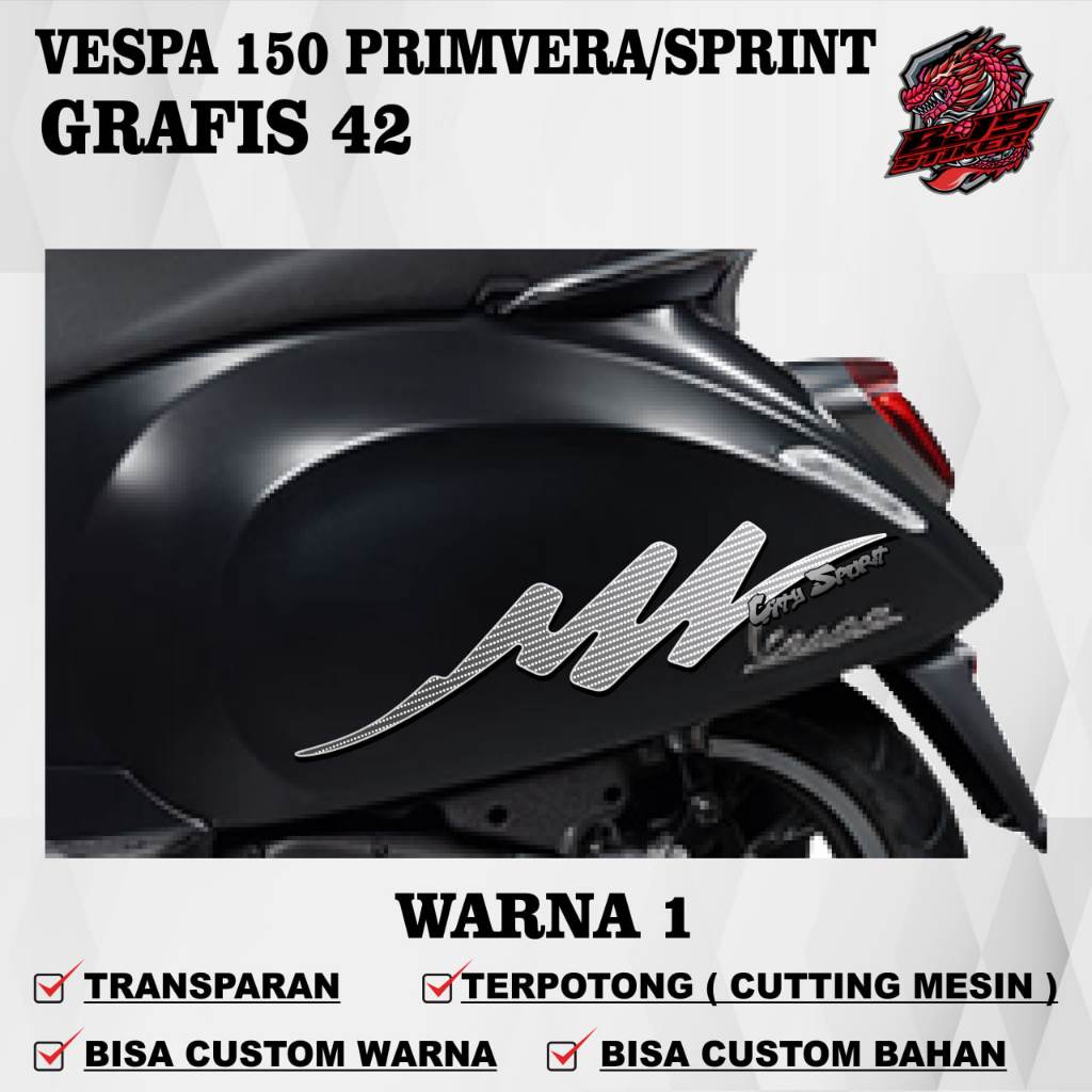 Stiker Pimavera Stiker Vespa Sprint Stiker Vespa 150 / Striping Primavera Striping Vespa Sprint Stri