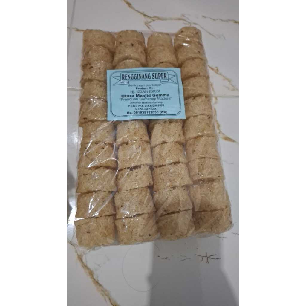 

Rengginang Lorjuk 40 Biji Rengginang Mentah 40 Biji Khas Madura Original