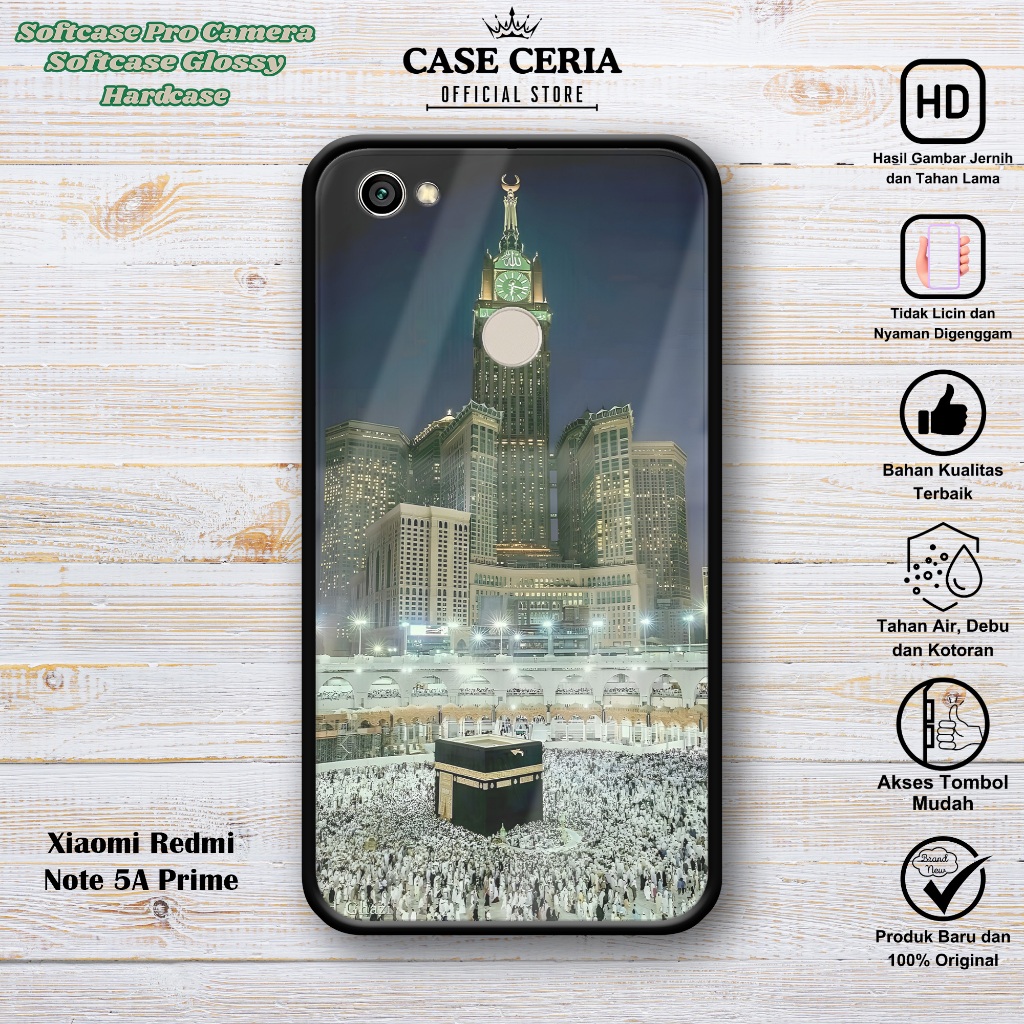 Case Xiaomi Redmi Note 5A Prime - Casing Redmi Note 5A Prime ( ISLAMIC ) – Softcase Pro Camera Redmi