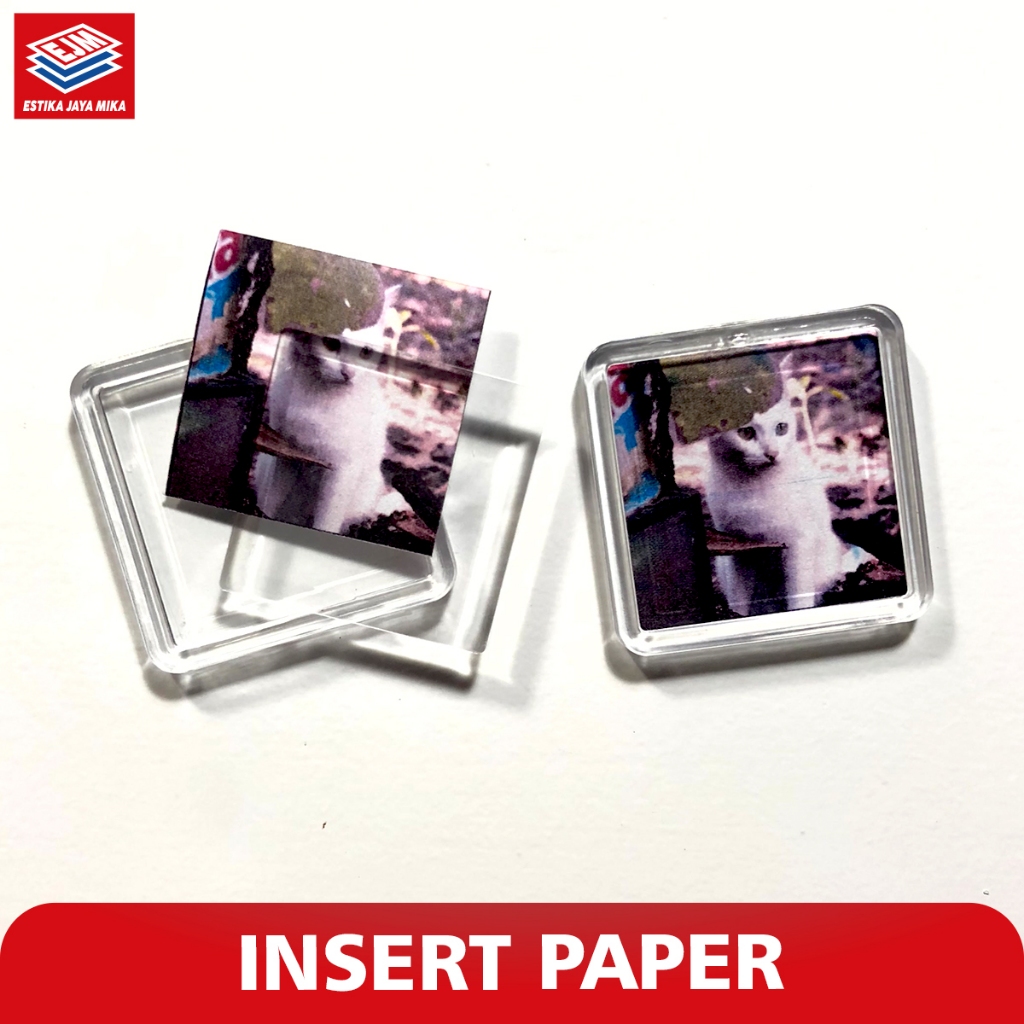 

Bisa ditempel Stiker Akilik insert Paper Kotak Siyap Pakai | Stiker Emblem Akrilik Bening Kotak | bahan Kreatif
