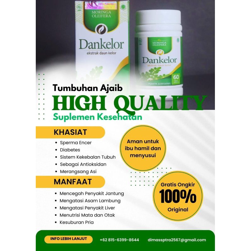 Obat Herbal Dankelor Sperma Encer Pengental Sperma Penambah Sperma Meningkatkan Kualitas Sperma Azoo
