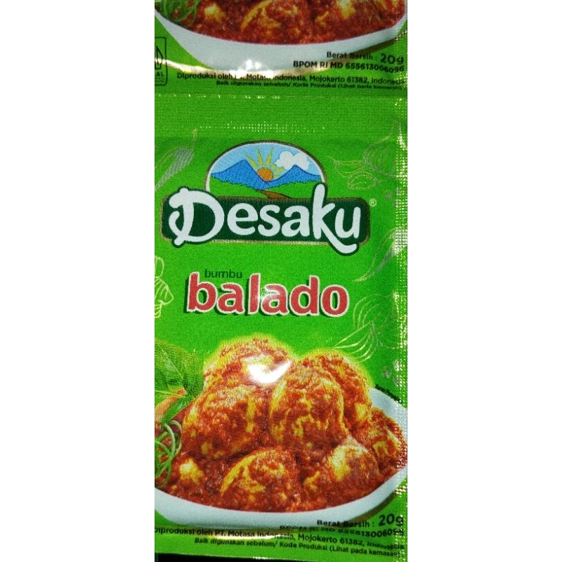 

desaku balado 1renteng isi 10pcs