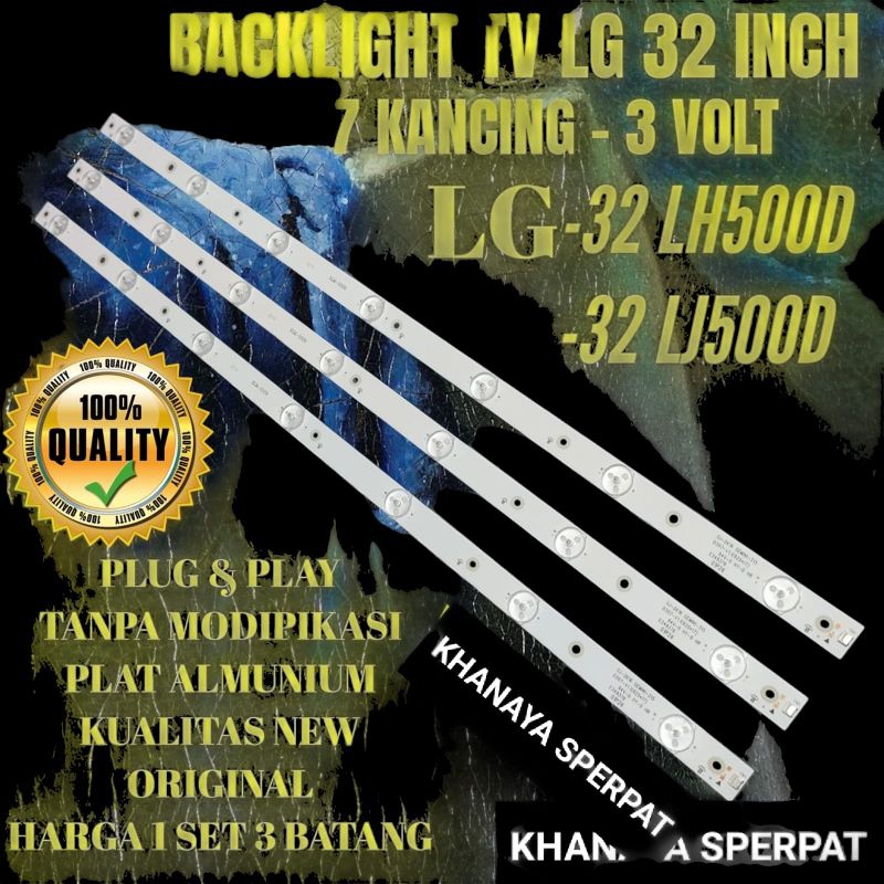BACKLIGHT TV LED LG 32INC 32LH500D 32LJ500D