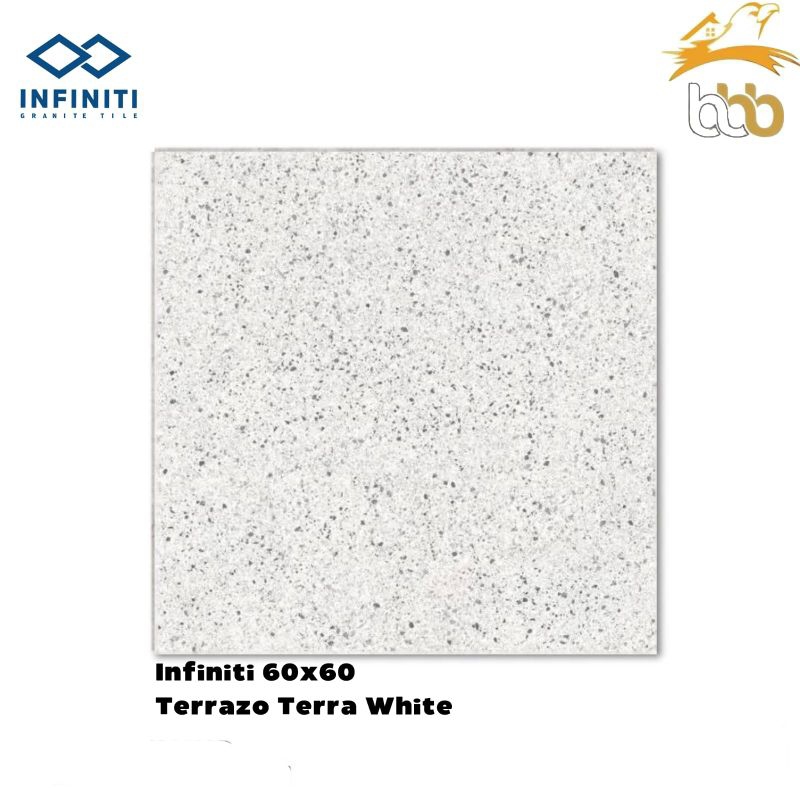 Granit INFINITI 60x60 Terrazo Terra White