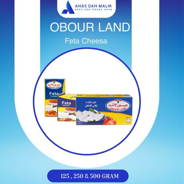 

OBOUR LAND FETA CHEESE 125 & 250 &500 gram