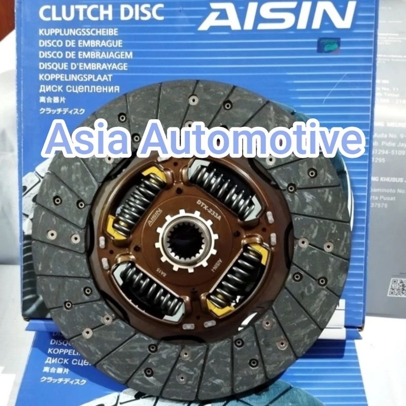 Kampas kopling Fortuner Diesel/ Hiace Commuter Aisin Original