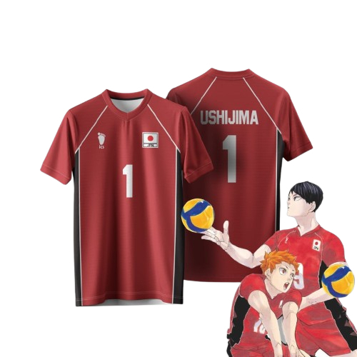 KAOS JERSEY ANIME  VOLI JAPAN FULL PRINTING  COSTUME NAMA