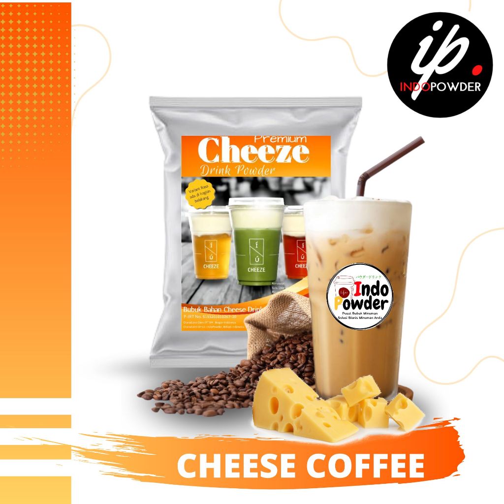 

CHEESE COFFEE Bubuk Minuman 1 Kg I Cheese Tea Powder I Bubuk Minuman Cheese Tea I Cheese Powder