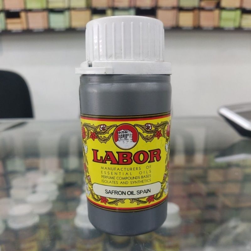 BIBIT PARFUM SAFRON OIL SPAIN, ZAFARON PUTIH BY LABOR SEGEL 100GR ORIGINAL PABRIK